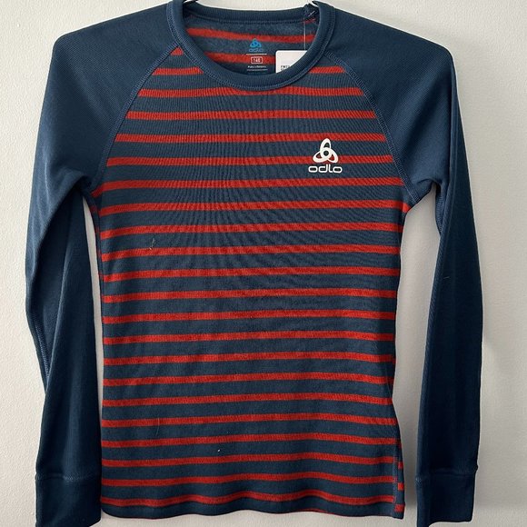 Kids' Warm Long Sleeve Base Layer - Picture 1 of 3